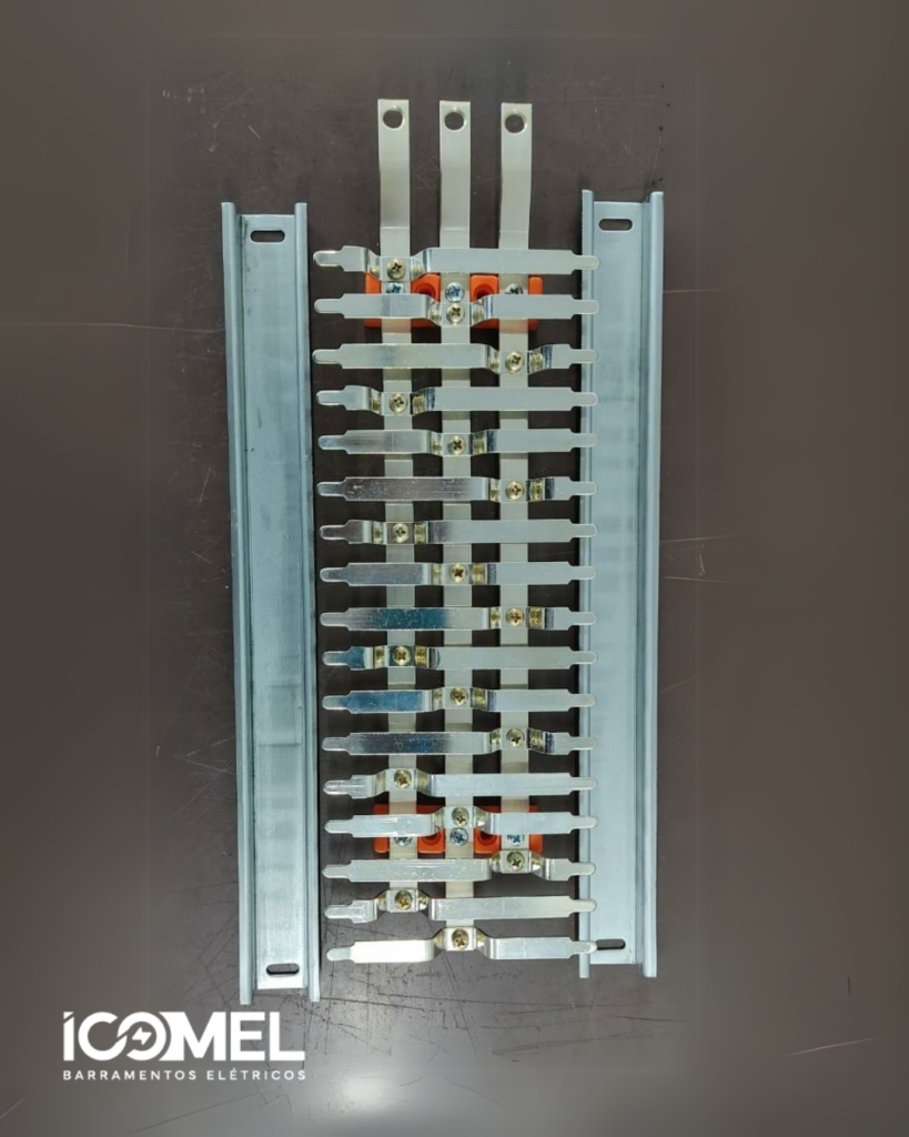 Barramento de cobre 150A - Icomel