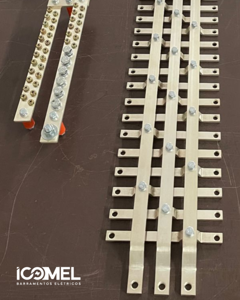 Barramento de cobre 250A - Icomel