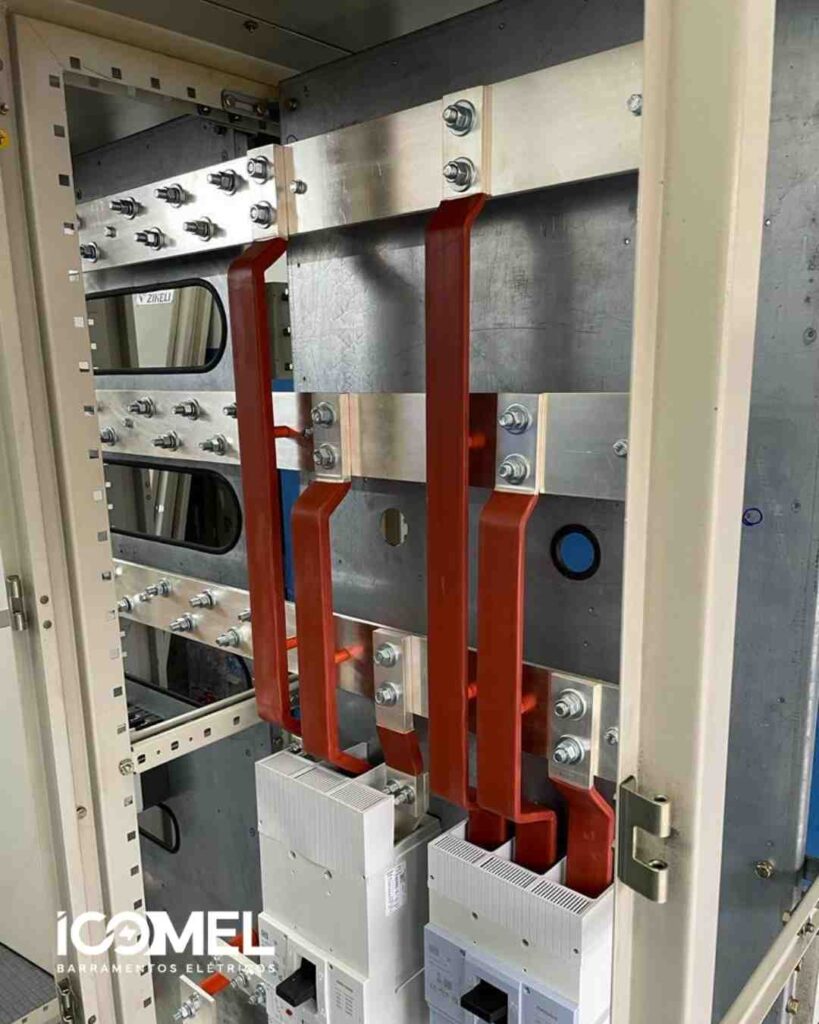 Barramento de cobre para QDC - Icomel Barramentos Elétricos