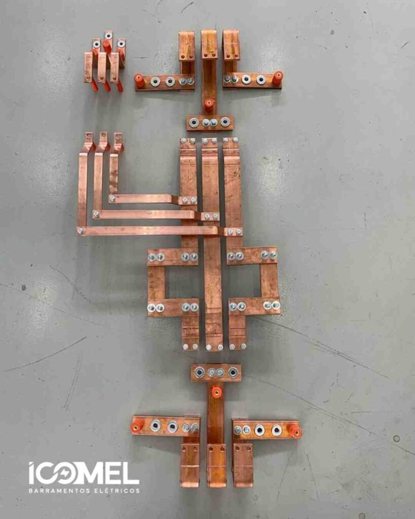 Barramento de elétricos cobre - Icomel Barramentos Ellétricos