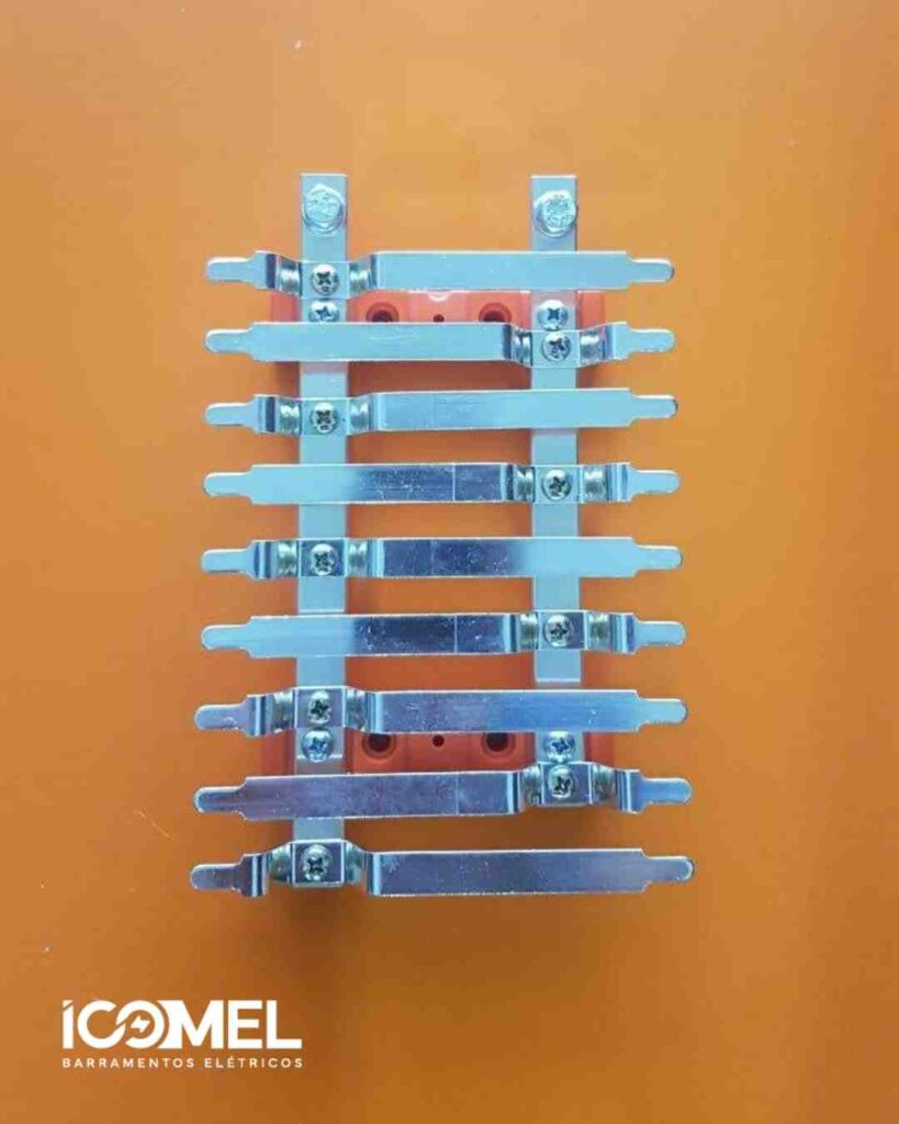 Barramento padrão din - Icomel Barramentos Elétricos