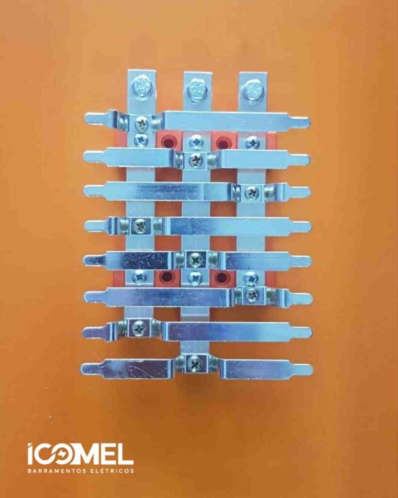 Barramento padrão din - Icomel Barramentos Elétricos