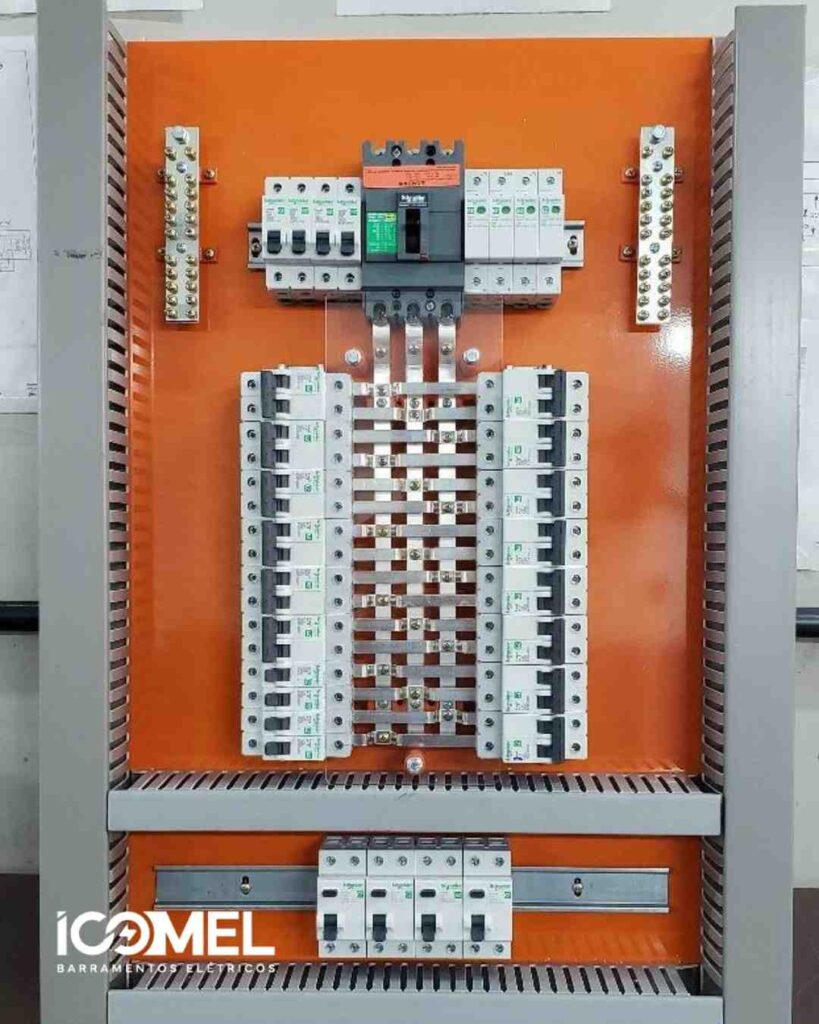 Barramento para quadro de distribuição preço- Icomel Barramentos Elétricos